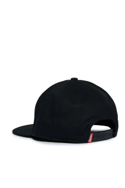 Hats And Caps | Logomania>DIESEL Degradé branded gabardine baseball cap red