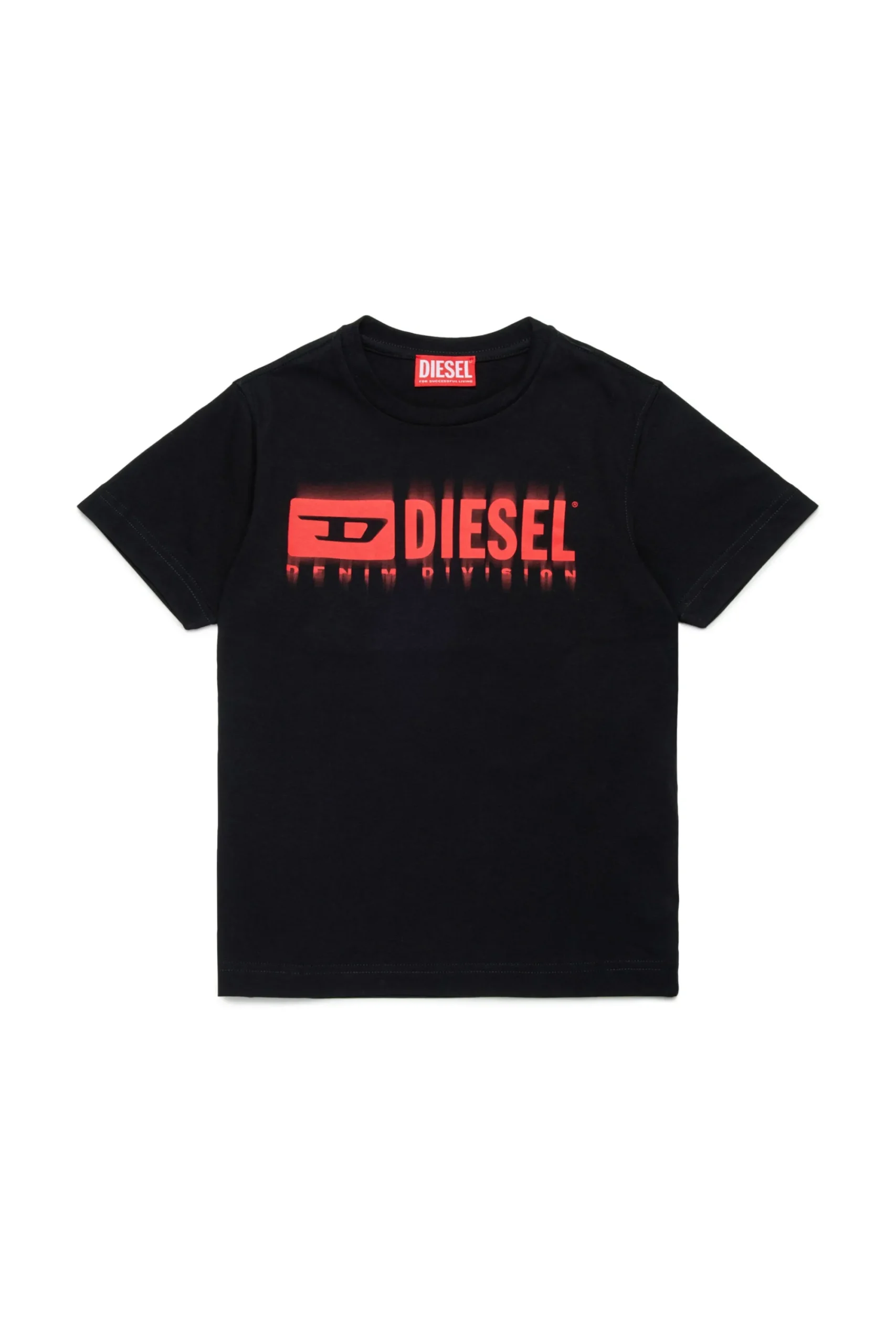 Activewear | Activewear>DIESEL Degradé branded T-shirt red