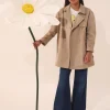 Jackets And Padded Jackets | Party Looks>MM6 MAISON MARGIELA Double-breasted re-cut trench jacket beige