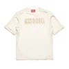 Logomania | Logomania>DIESEL Double-layer T-shirt with destroyed effect off white