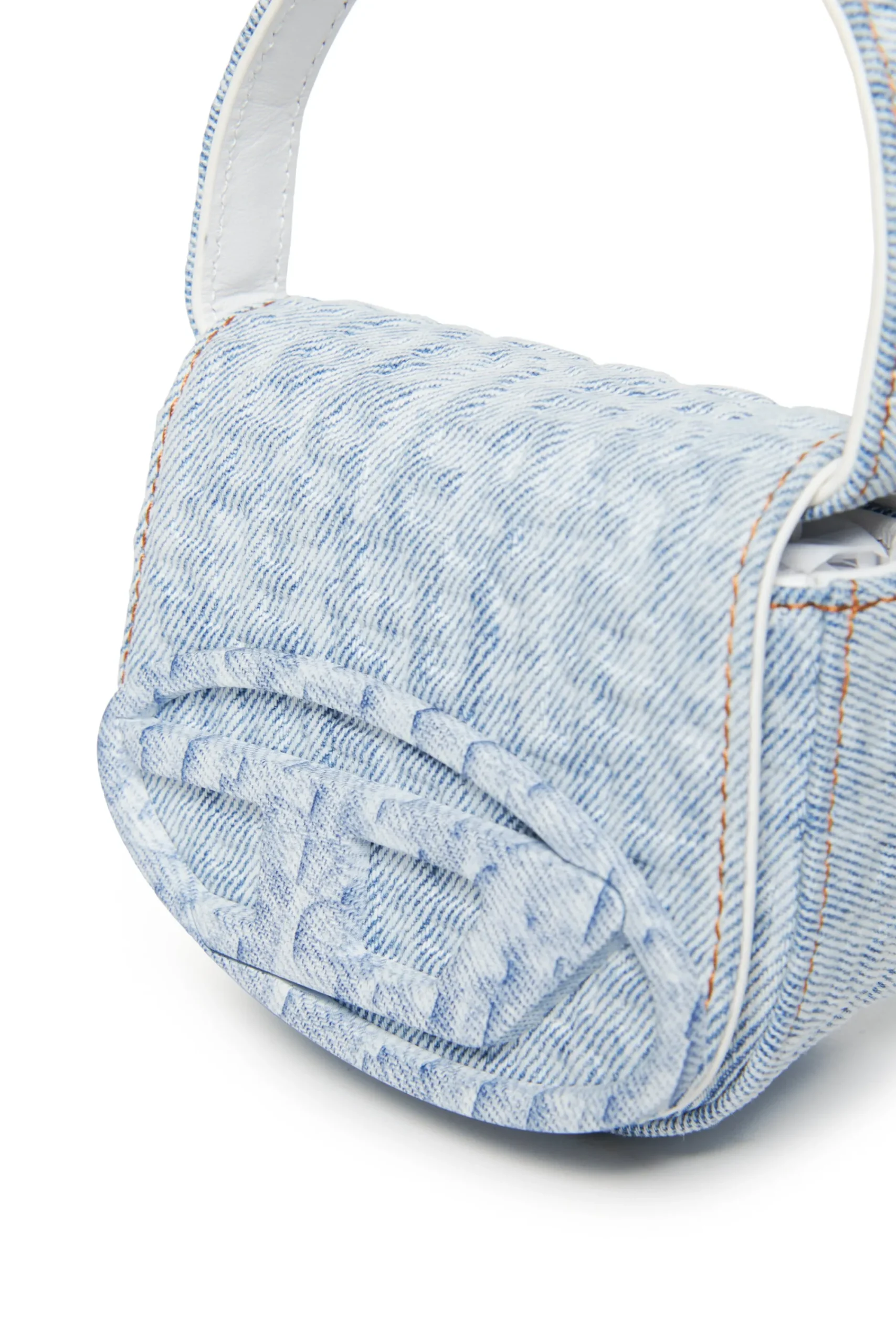 Bags And Backpacks | Denim-Mania>DIESEL 1DR XS bag in denim light denim