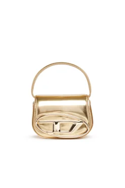 Party Looks | Party Looks>DIESEL 1DR XS mirror effect leather bag gold