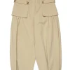 Pants>MAX&Co. Drill cargo pants beige