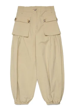 Pants>MAX&Co. Drill cargo pants beige