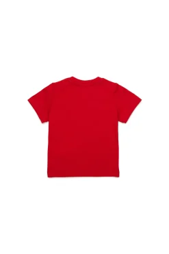 T-Shirts | Activewear>DSQUARED2 branded T-shirt tango red