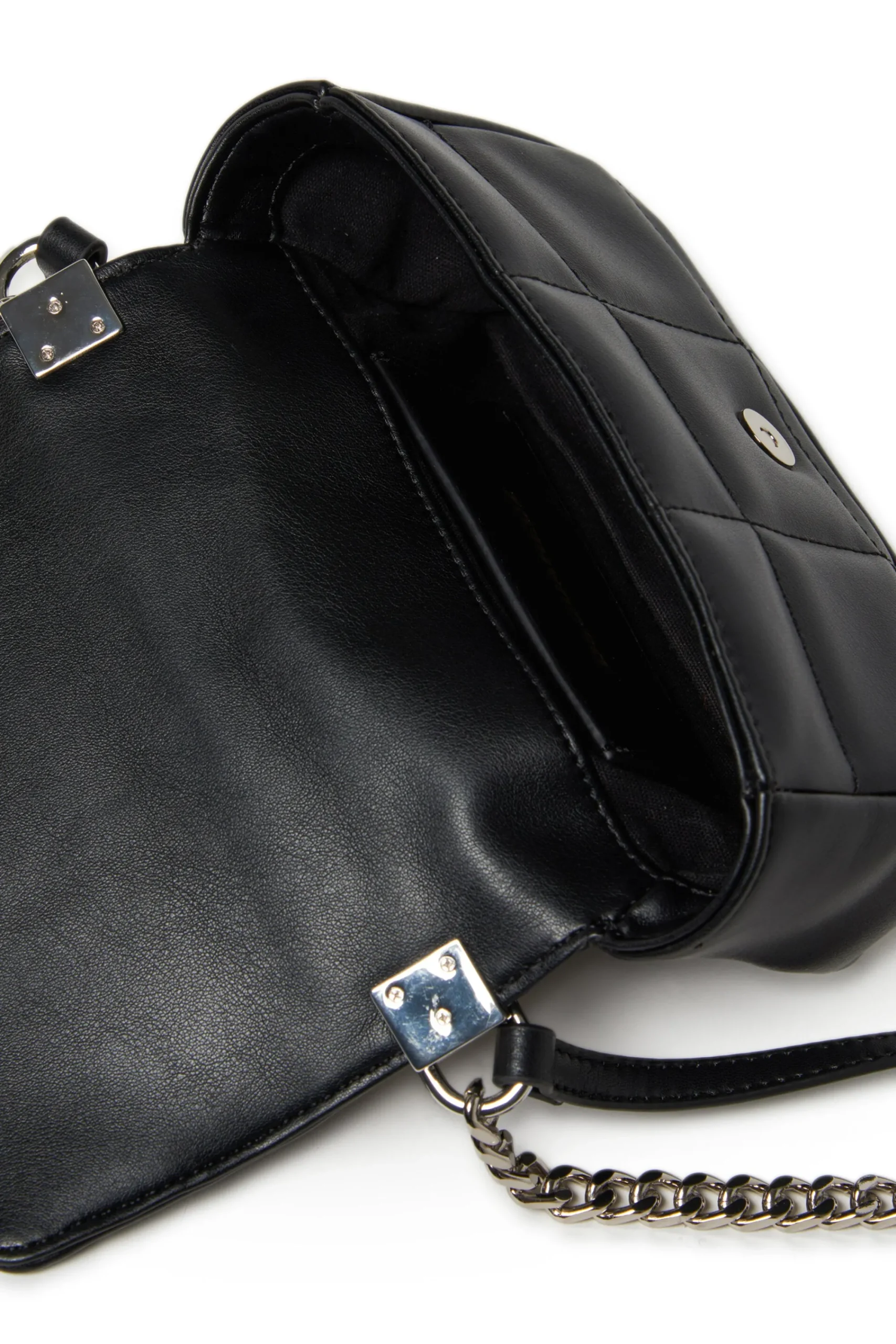 Bags And Backpacks | Logomania>DSQUARED2 metal plate bag black