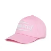 Hats And Caps | Logomania>DSQUARED2 Embroidered logo baseball cap minnie pink