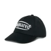 Accessories | Logomania>DSQUARED2 Embroidered logo baseball cap black
