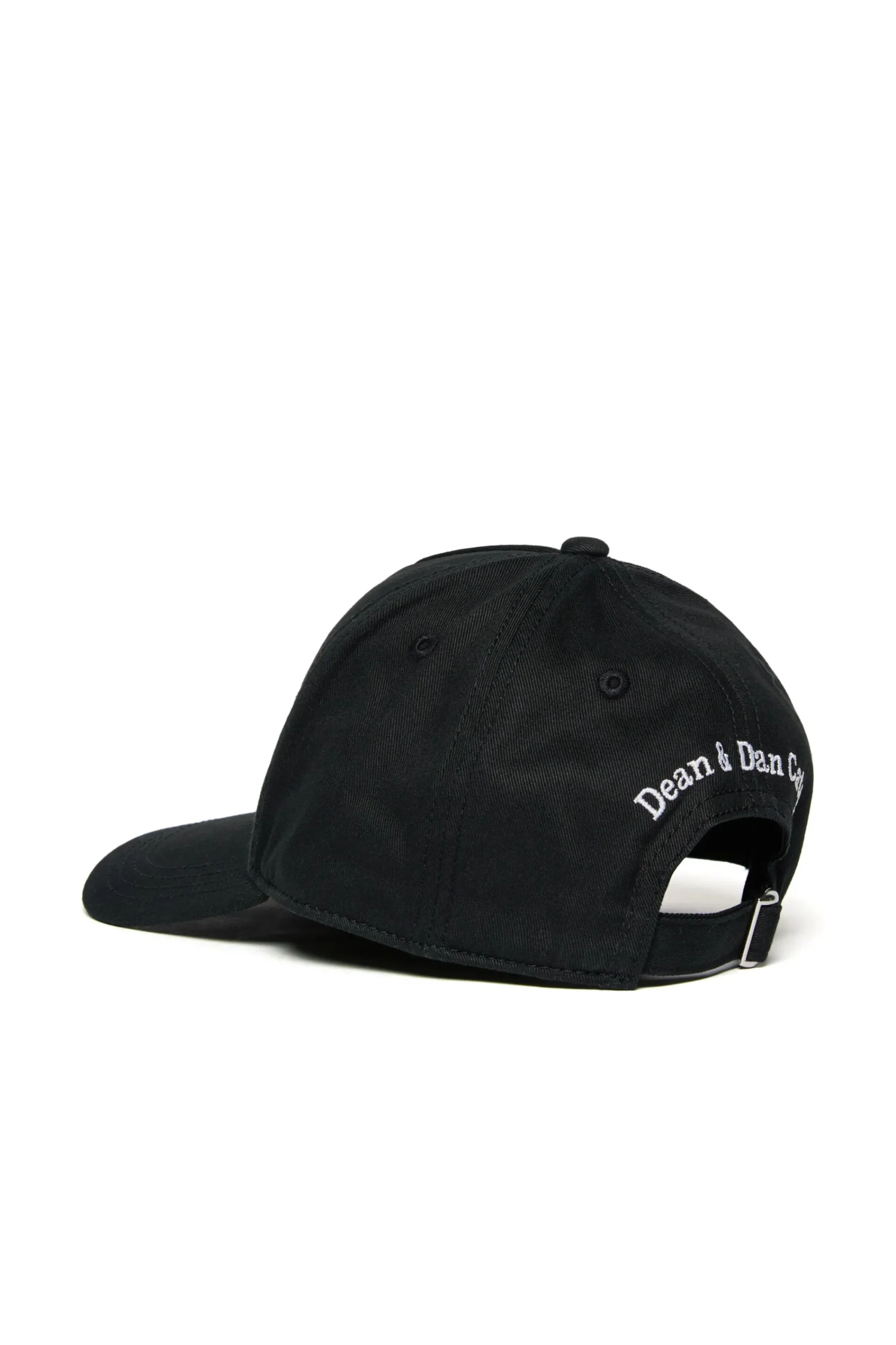 Hats And Caps | Logomania>DSQUARED2 Embroidered logo baseball cap black