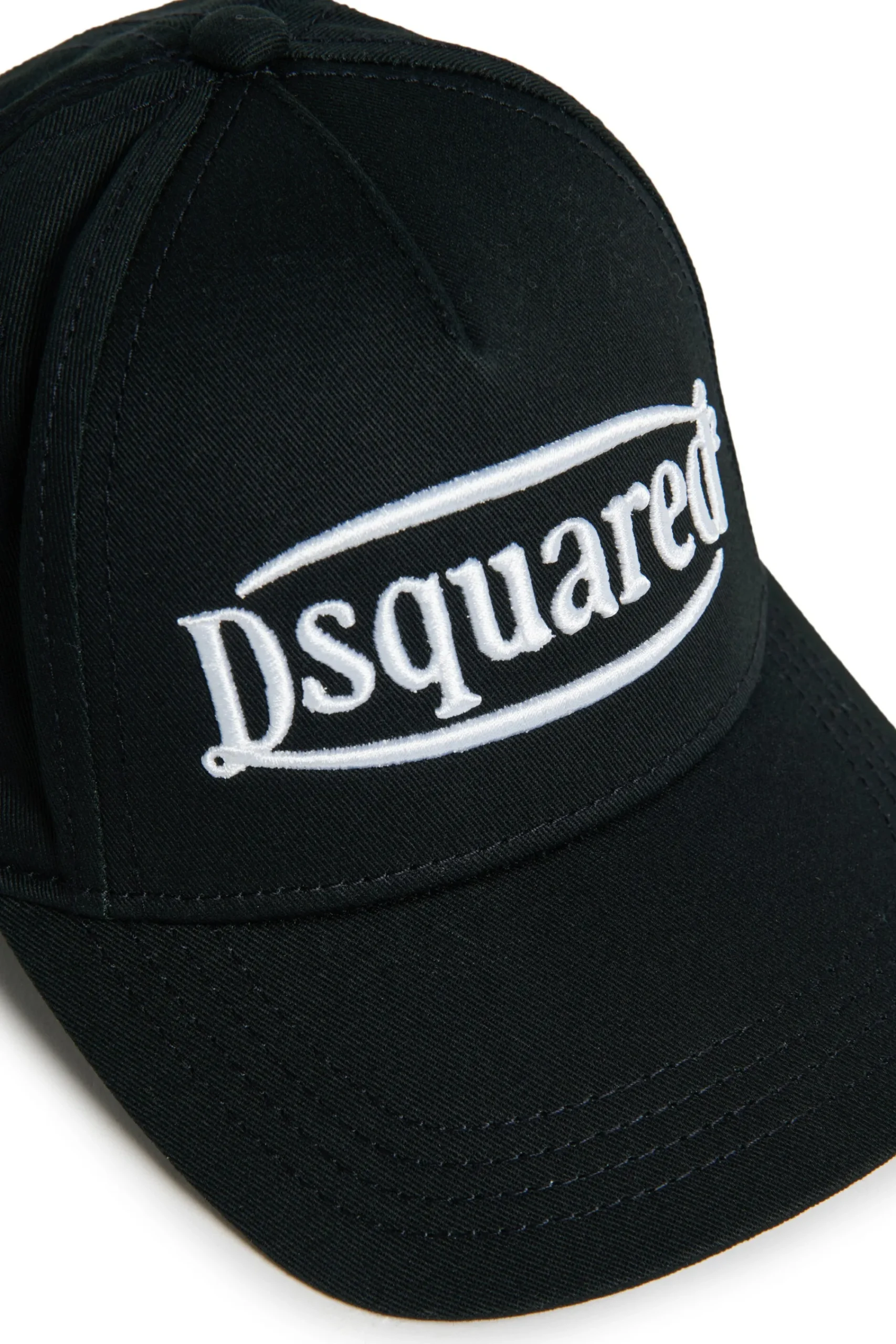 Accessories | Logomania>DSQUARED2 Embroidered logo baseball cap black