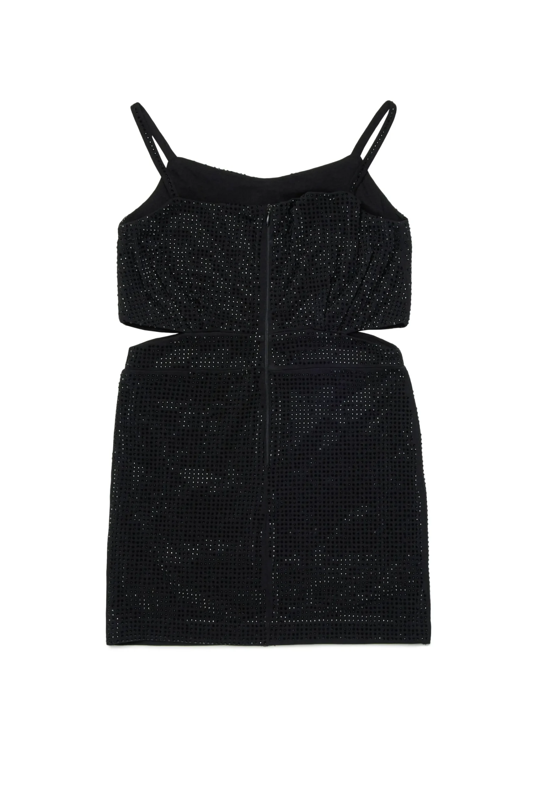 Dresses | Party Looks>DSQUARED2 Evening dress with rhinestones black