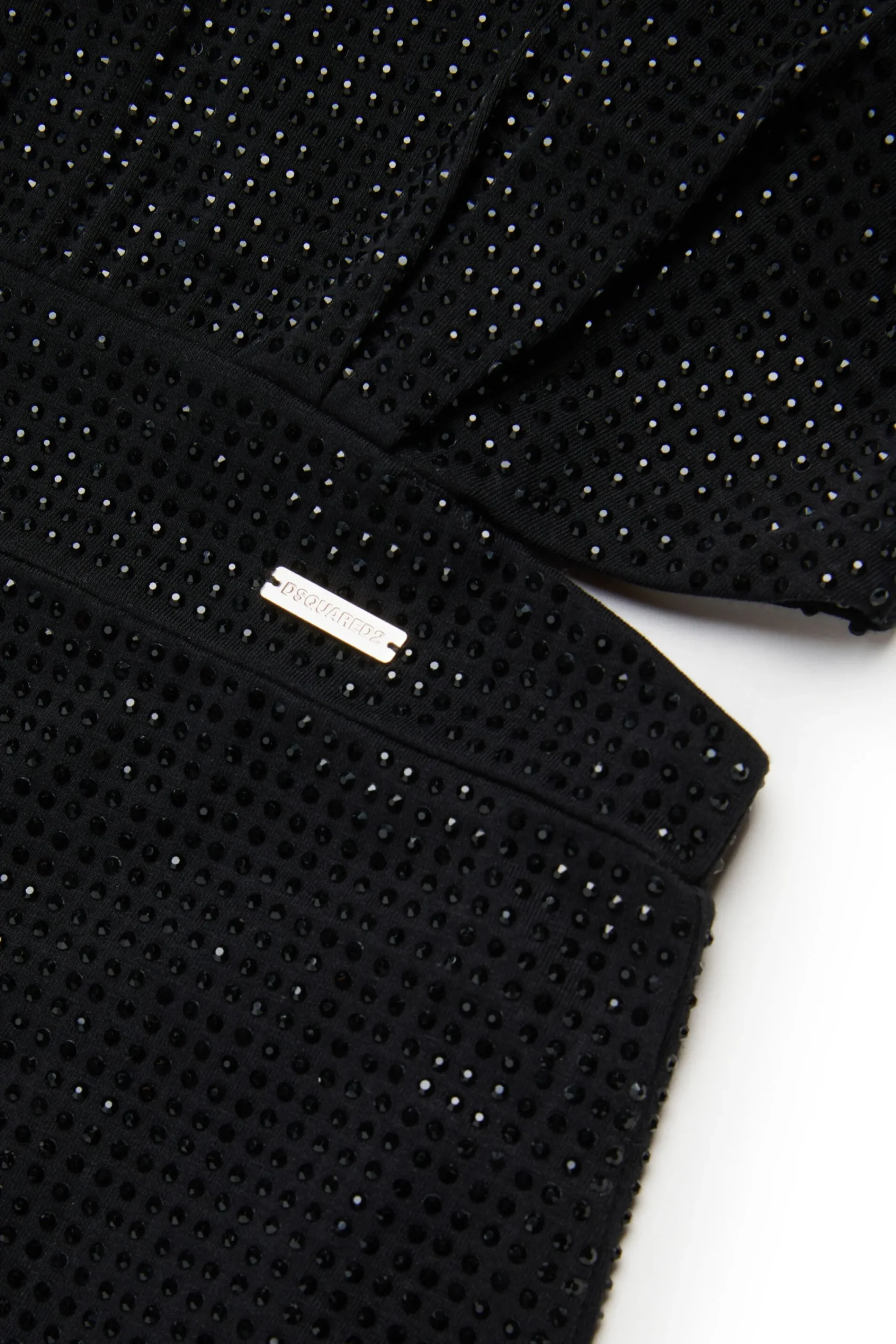 Dresses | Party Looks>DSQUARED2 Evening dress with rhinestones black