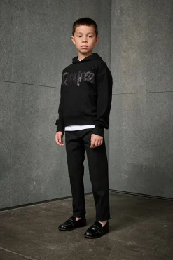 Sweatshirts | Logomania>DSQUARED2 Evening sweatshirt with branded logo black