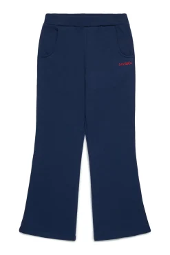 Pants | Activewear>MAX&Co. Fleece bootcut pants bluette