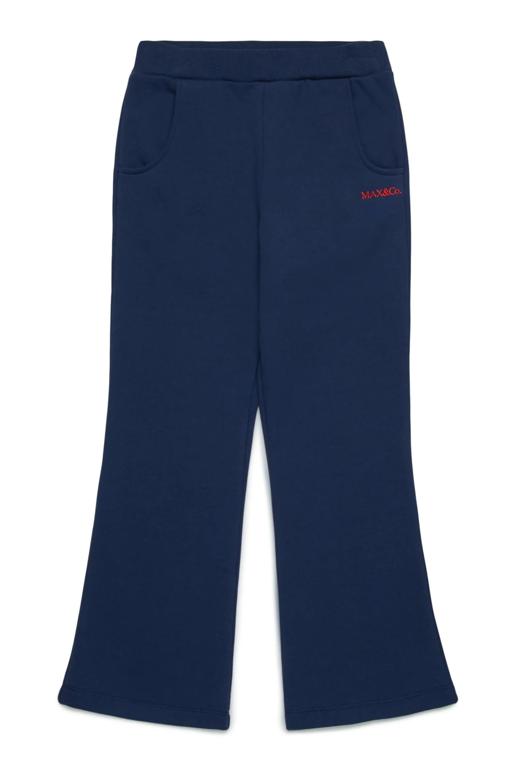 Pants | Activewear>MAX&Co. Fleece bootcut pants bluette