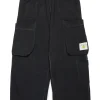 Pants | Pants>MM6 MAISON MARGIELA Fleece cargo pants black
