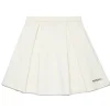 Skirts>MAX&Co. Fleece corolla skirt white
