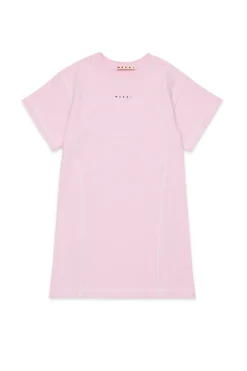 Dresses | Activewear>MARNI Fleece dress with contrasting seams light pink
