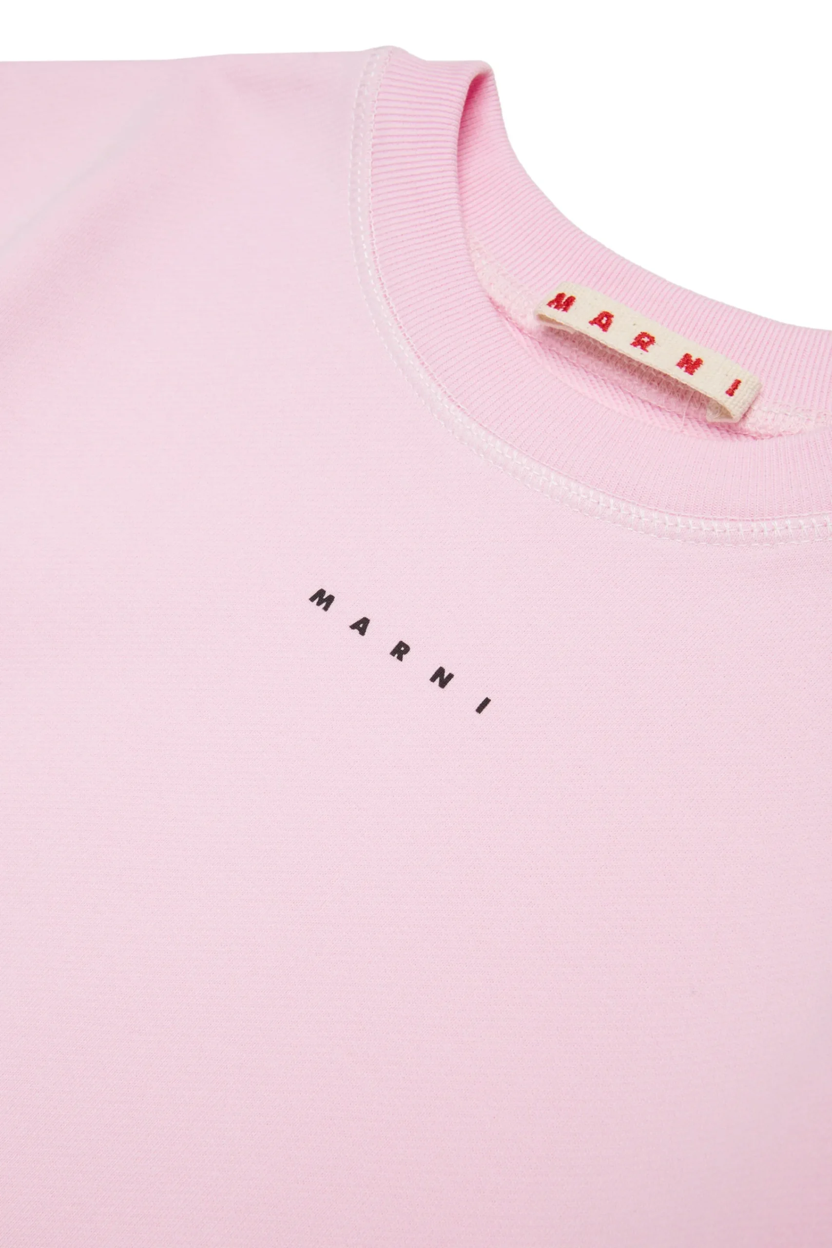 Dresses | Activewear>MARNI Fleece dress with contrasting seams light pink