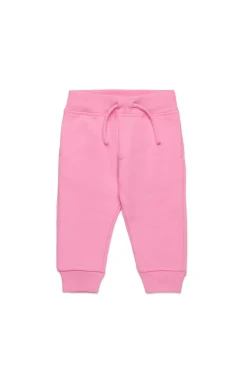 Activewear | Activewear>DSQUARED2 Fleece jogger pants with logo minnie pink