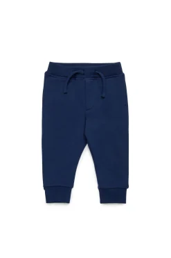 Activewear | Activewear>DSQUARED2 Fleece jogger pants with college print dark blue