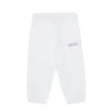 Activewear | Activewear>DIESEL Fleece jogger trousers with degradé logo white