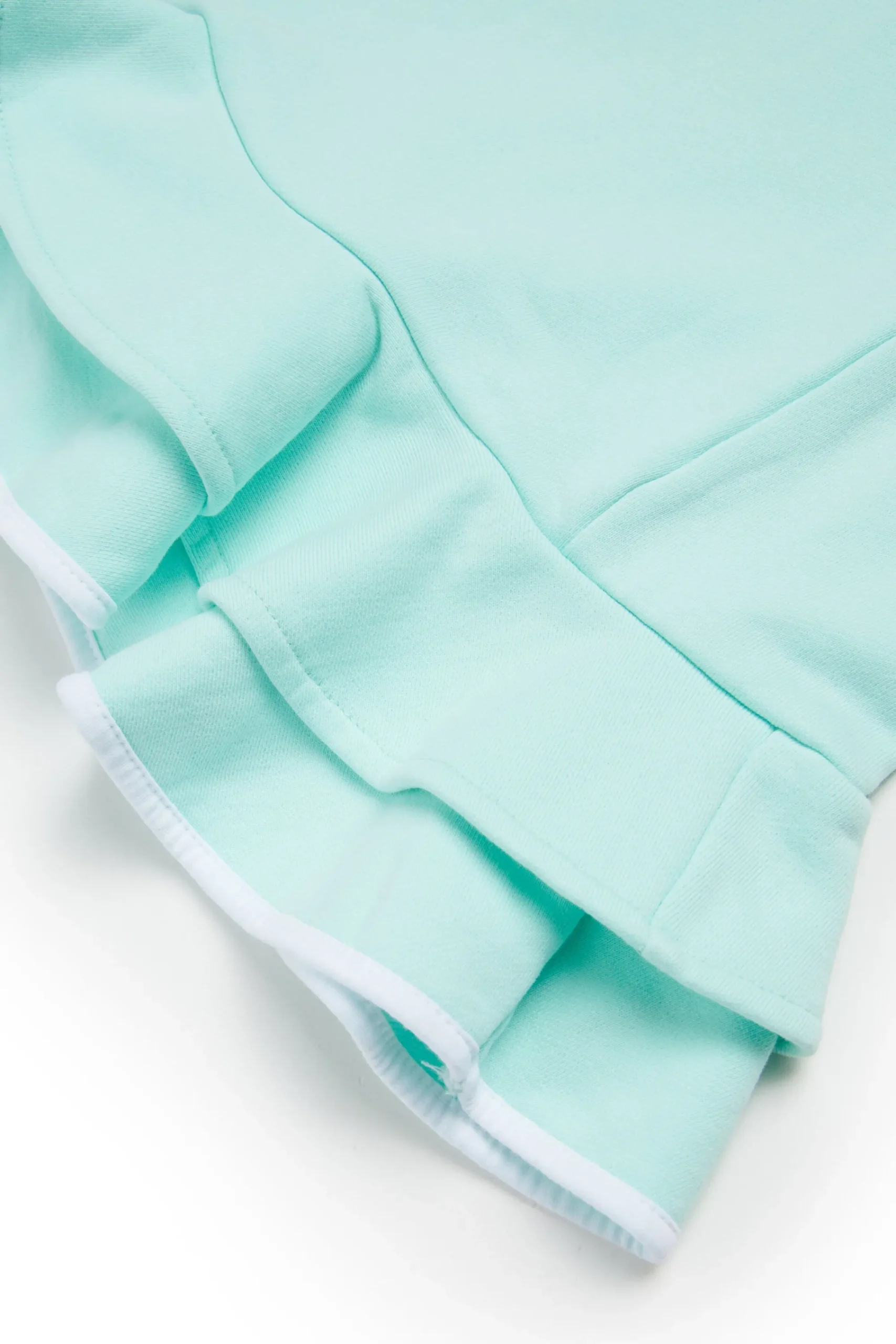 Dresses | Activewear>MARNI Fleece mini dress with colorblock details placid blue