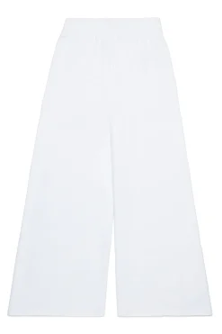 Pants | Activewear>MM6 MAISON MARGIELA Fleece pants with lettering white