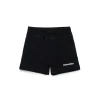 Activewear | Activewear>DSQUARED2 Fleece shorts with logo black