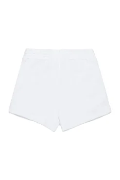 Shorts>MARNI Fleece shorts with flowers white