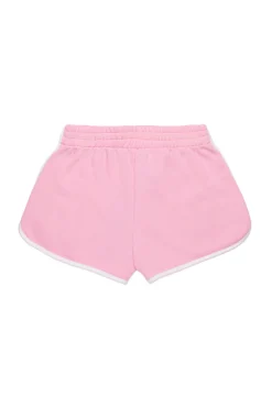 Shorts | Activewear>N°21 Fleece shorts with lace bows pink