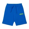 Activewear | Activewear>DIESEL Fleece shorts with logo bright bluette