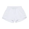 Shorts | Activewear>DIESEL Fleece shorts with Oval D logo white