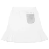 Skirts>MARNI Fleece skirt with mylar pocket natural white
