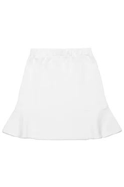 Skirts>MARNI Fleece skirt with mylar pocket natural white