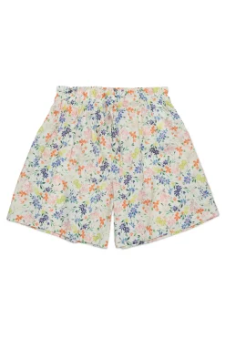 Shorts>MAX&Co. Floral allover poplin shorts antique white
