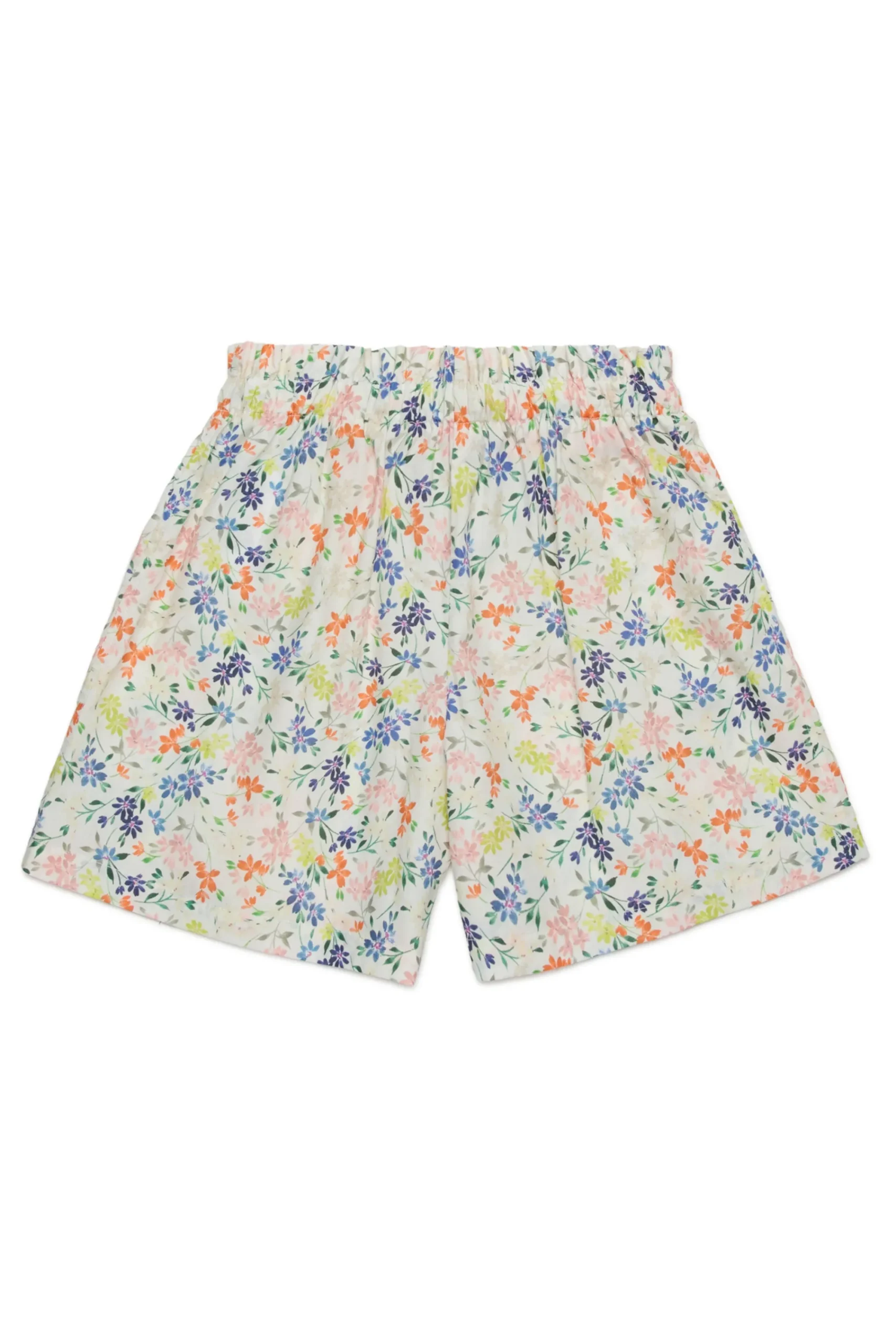 Shorts>MAX&Co. Floral allover poplin shorts antique white