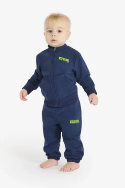 Sweatshirts>DIESEL Full-zip sweatshirt with degradé logo blue peacoat