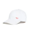 Swimwear | Swimwear>DIESEL Gabardine baseball cap with D graphics white