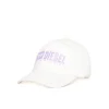 Accessories | Logomania>DIESEL Gabardine baseball cap with degradé logo white