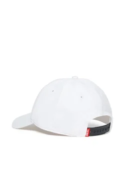 Swimwear | Swimwear>DIESEL Gabardine baseball cap with D graphics white