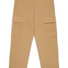 Pants>N°21 Gabardine cargo pants sand