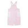 Tracksuits And Baby Set>MARNI Gabardine dungarees with pockets light pink