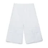 Shorts | Shorts>MARNI Gabardine shorts with pockets white