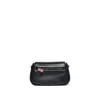 Bags And Backpacks>DIESEL Glossy coated fabric crossbody bag black