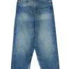 Jeans | Denim-Mania>MM6 MAISON MARGIELA Gradient jeans with splits blue denim