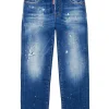 Jeans | Denim-Mania>DSQUARED2 Gradient skinny jeans with stains - 642 blue denim