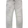 Denim-Mania | Denim-Mania>DIESEL Grey tapered JoggJeans® with rips - Krooley Denim Black