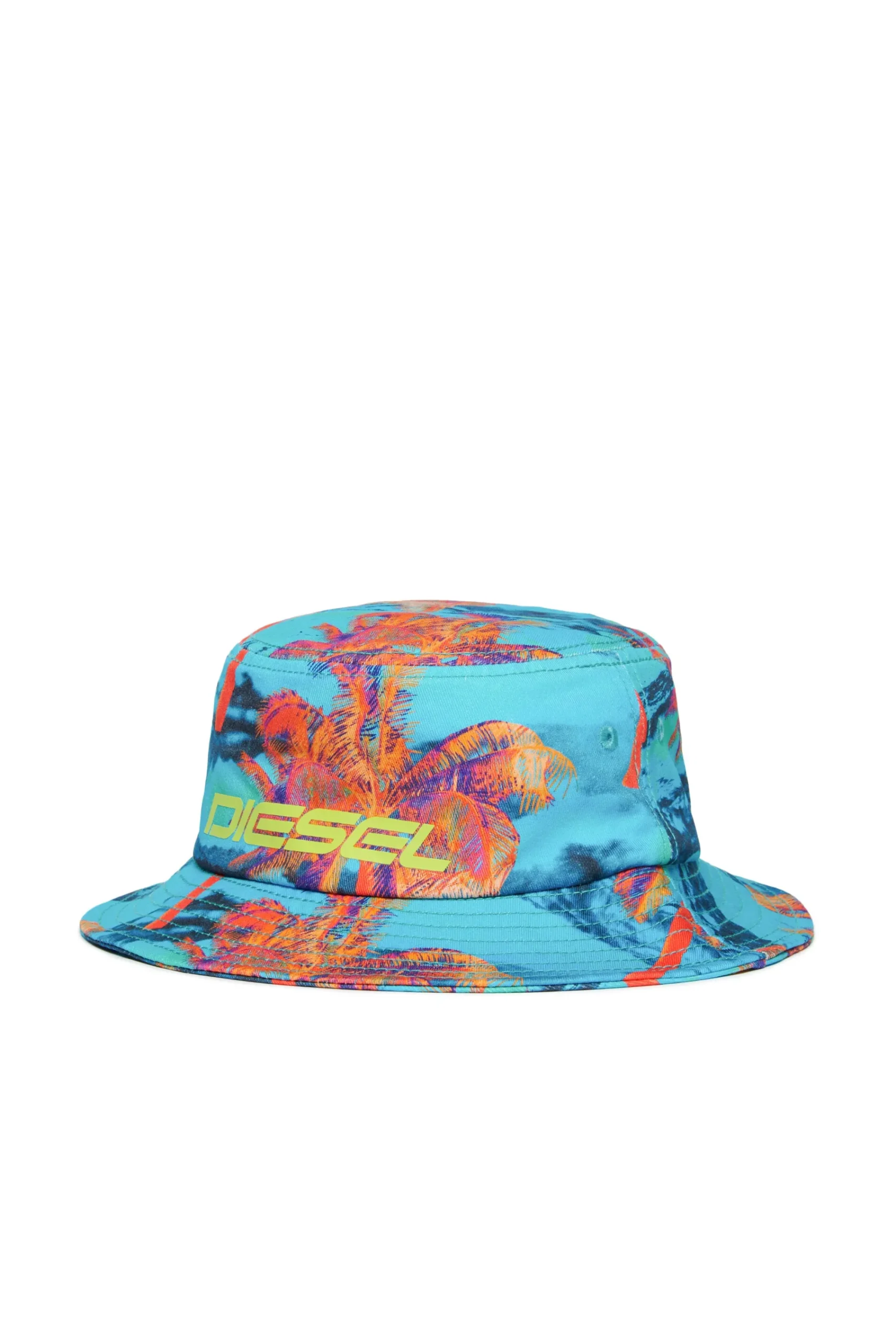 Hats And Caps | Swimwear>DIESEL Hawaii allover gabardine fisherman hat multicolor