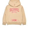 Activewear | Activewear>DIESEL Hooded sweatshirt with college graphics beige
